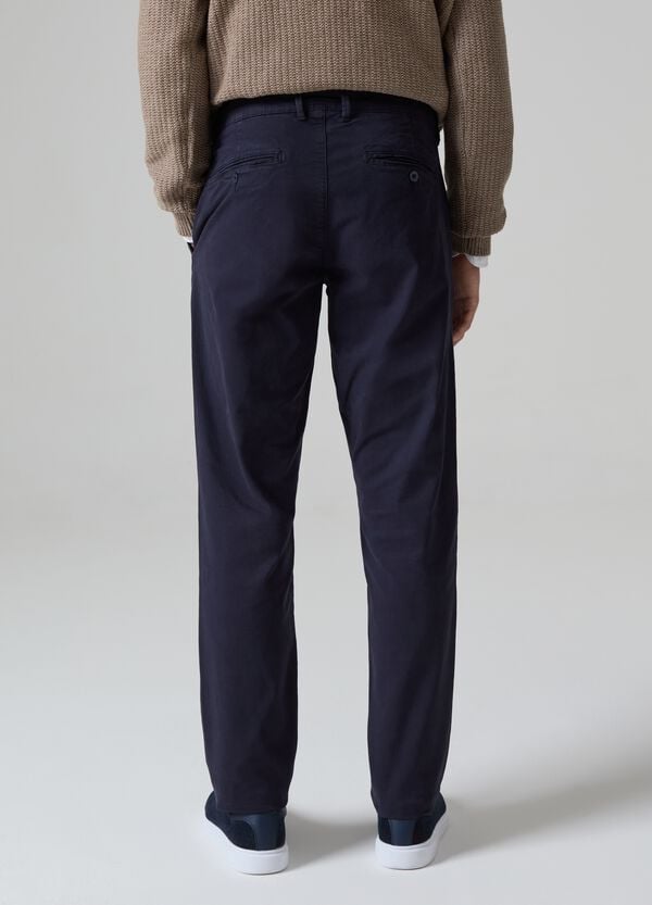 Ovs Pantalone Chino Slim Fit In Cotone Stretch