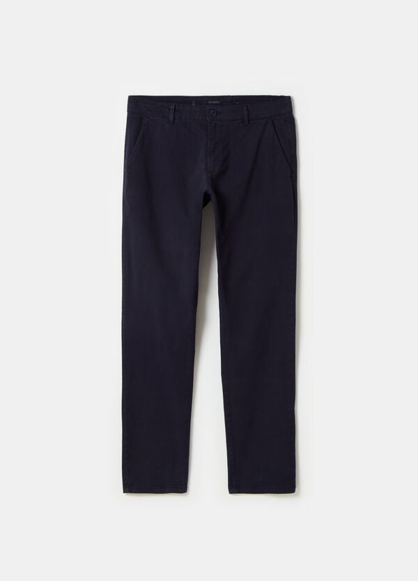 Ovs Pantalone Chino Slim Fit In Cotone Stretch