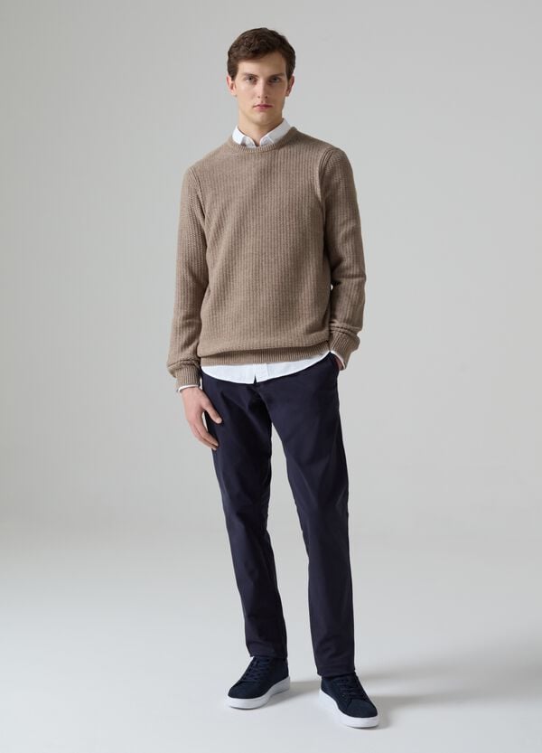 Ovs Pantalone chino slim fit in cotone stretch