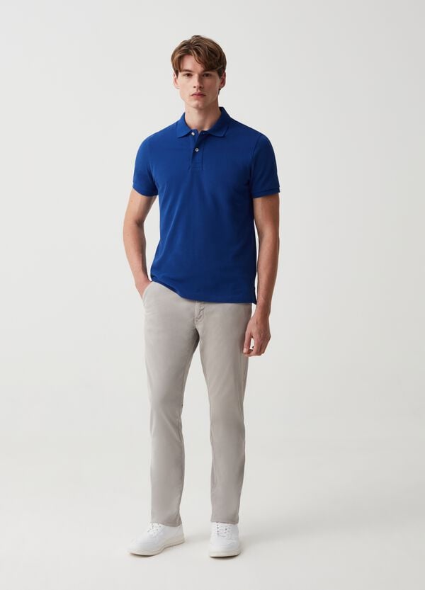 Ovs Pantalone chino slim fit in cotone stretch