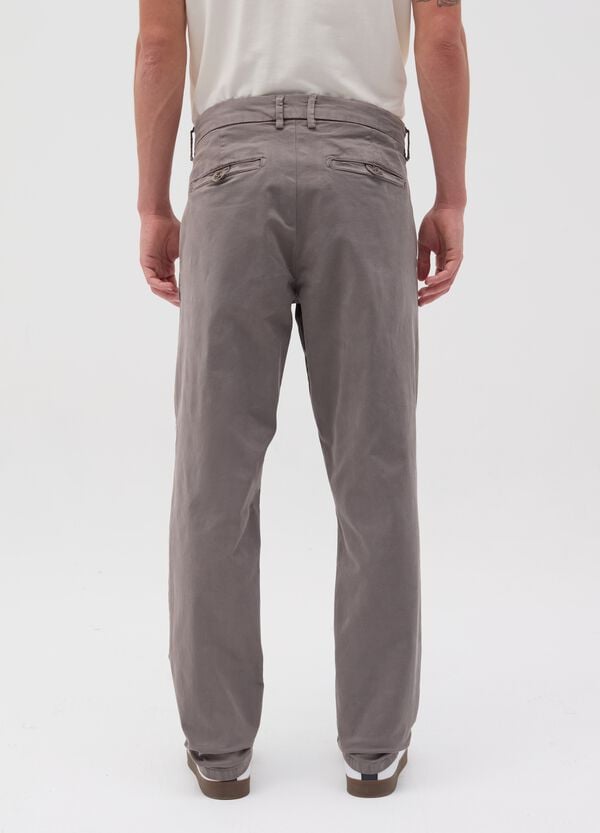 Ovs Pantalone Chino Slim Fit In Cotone Stretch