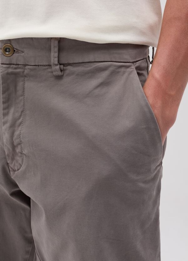 Ovs Pantalone Chino Slim Fit In Cotone Stretch
