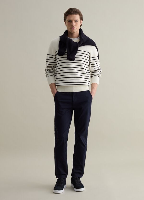 Ovs Pantalone chino slim fit in twill stretch