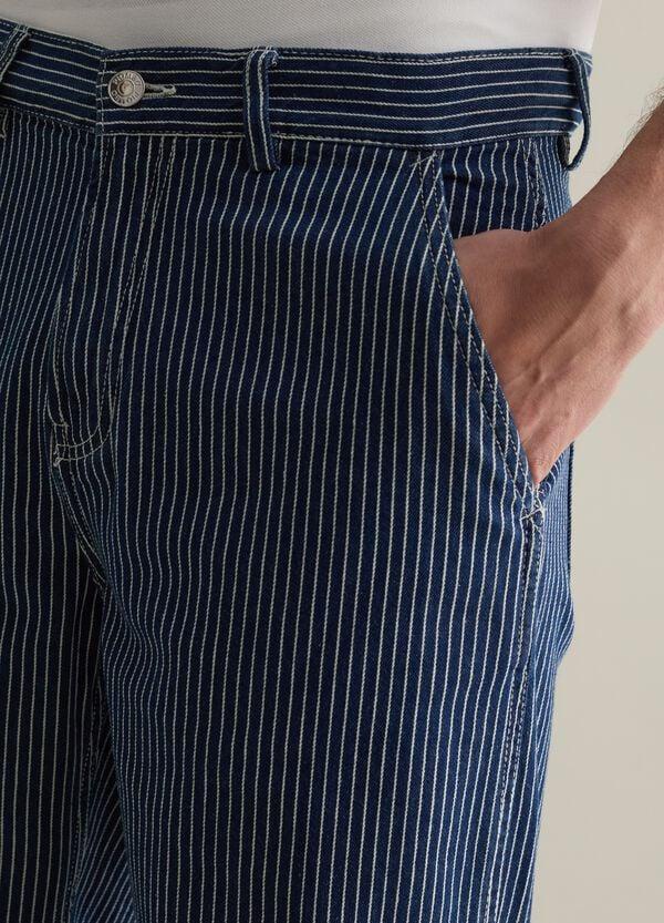 Ovs Pantalone Chino Worker Gessato