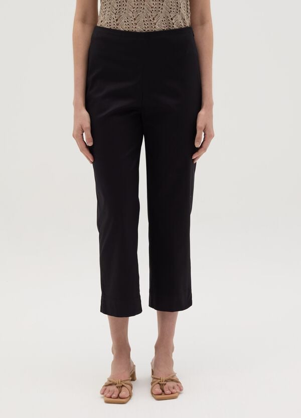 Ovs Pantalone Cropped A Sigaretta