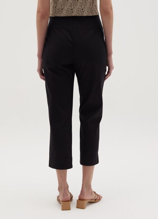 Ovs Pantalone Cropped A Sigaretta