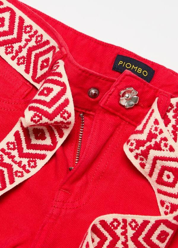 Ovs Pantalone Flare Fit Con Cintura Ricamata