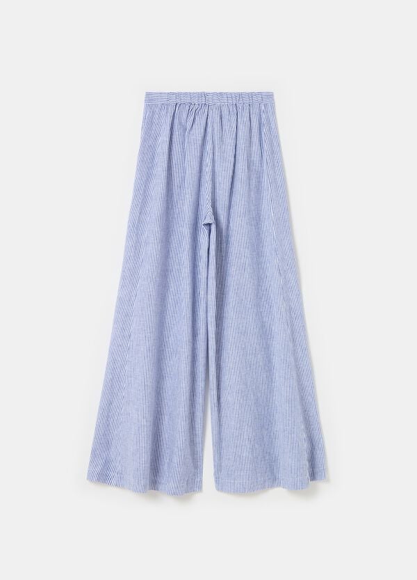 Ovs Pantalone Flare Fit Wide Leg