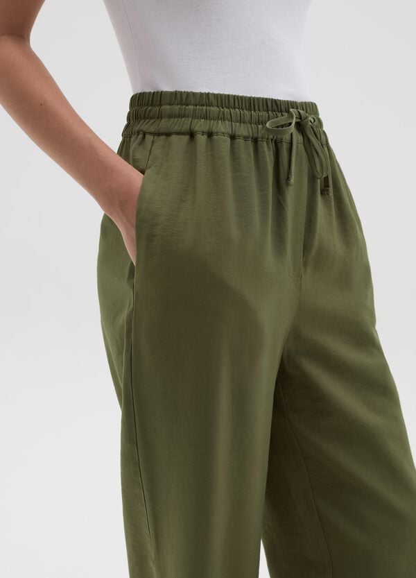 Ovs Pantalone Fluido Con Coulisse