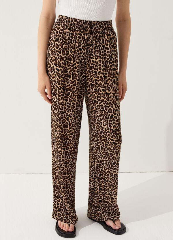 Ovs Pantalone Jogger Animalier