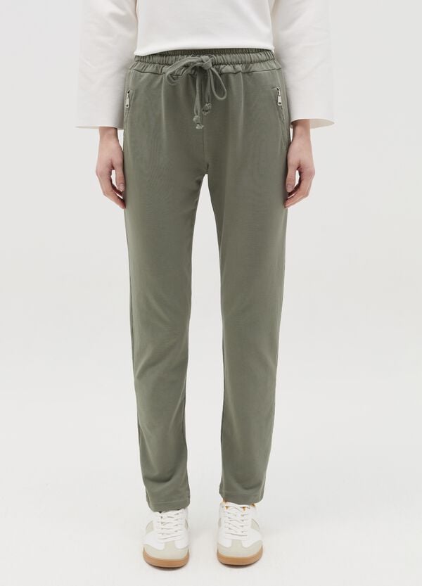 Ovs Pantalone Jogger Con Tasche Zip