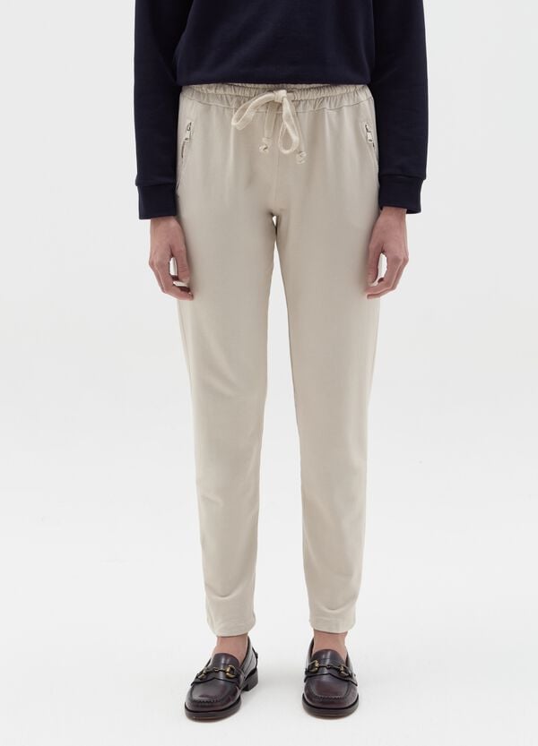 Ovs Pantalone Jogger Con Tasche Zip