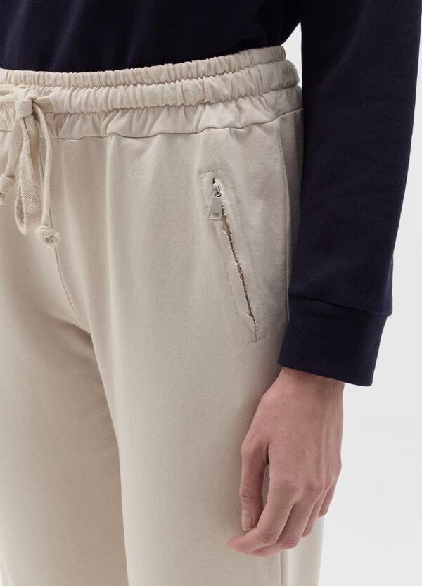 Ovs Pantalone Jogger Con Tasche Zip