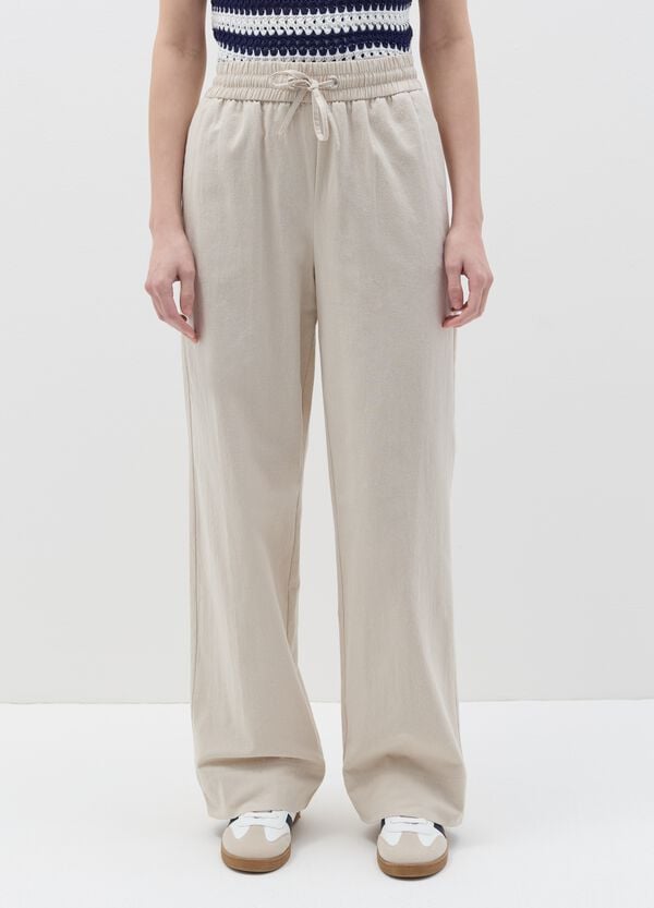 Ovs Pantalone Jogger Fluido In Cotone