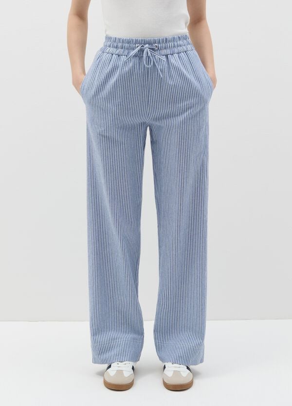 Ovs Pantalone Jogger Fluido In Cotone