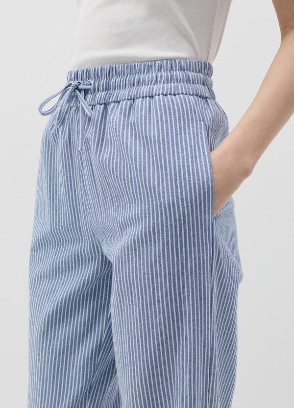 Ovs Pantalone Jogger Fluido In Cotone