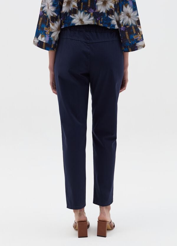 Ovs Pantalone Jogger In Cotone Stretch