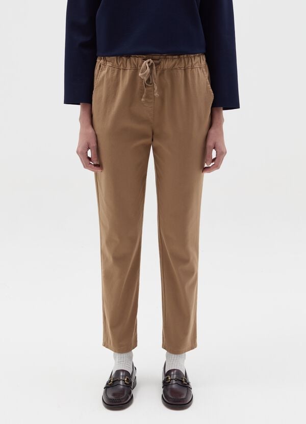 Ovs Pantalone Jogger In Cotone Stretch