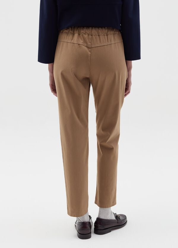 Ovs Pantalone Jogger In Cotone Stretch