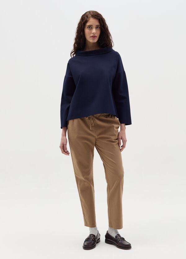 Ovs Pantalone jogger in cotone stretch