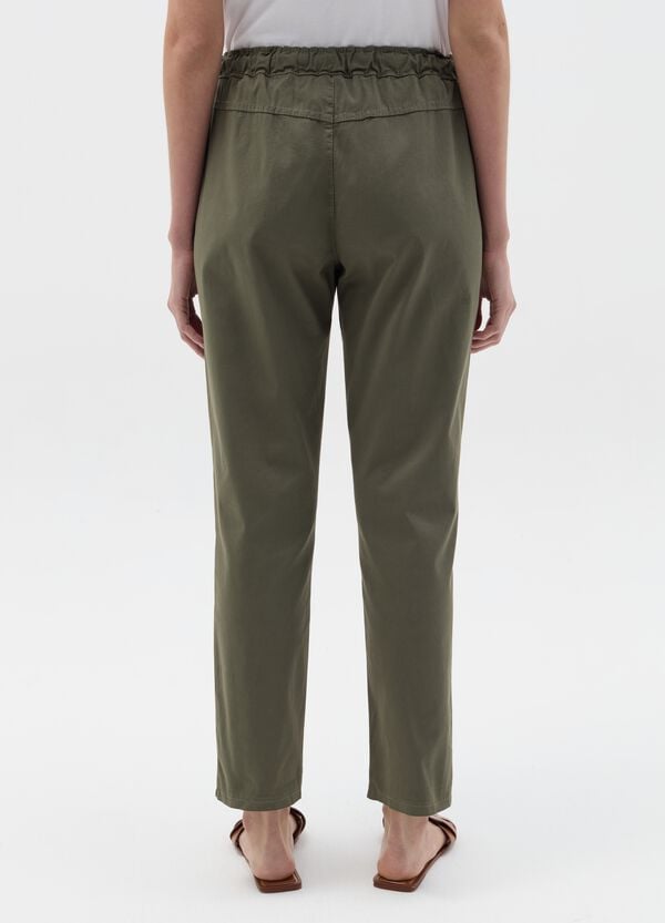 Ovs Pantalone Jogger In Cotone Stretch