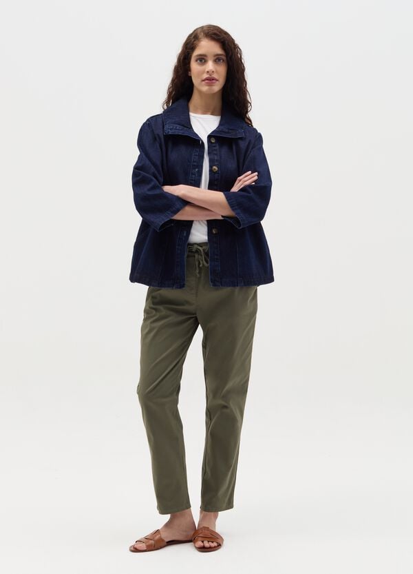 Ovs Pantalone jogger in cotone stretch