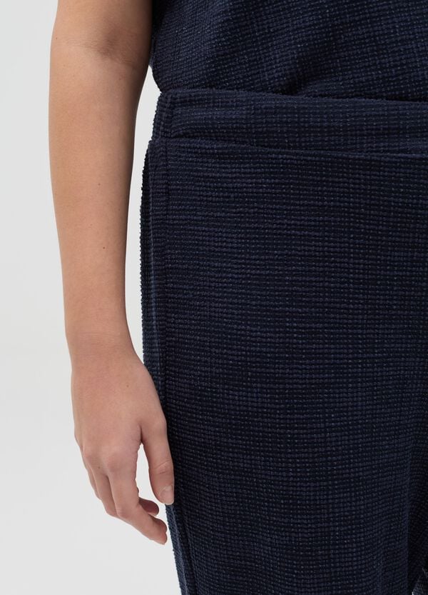 Ovs Pantalone Lavorato A Gamba Larga Curvy