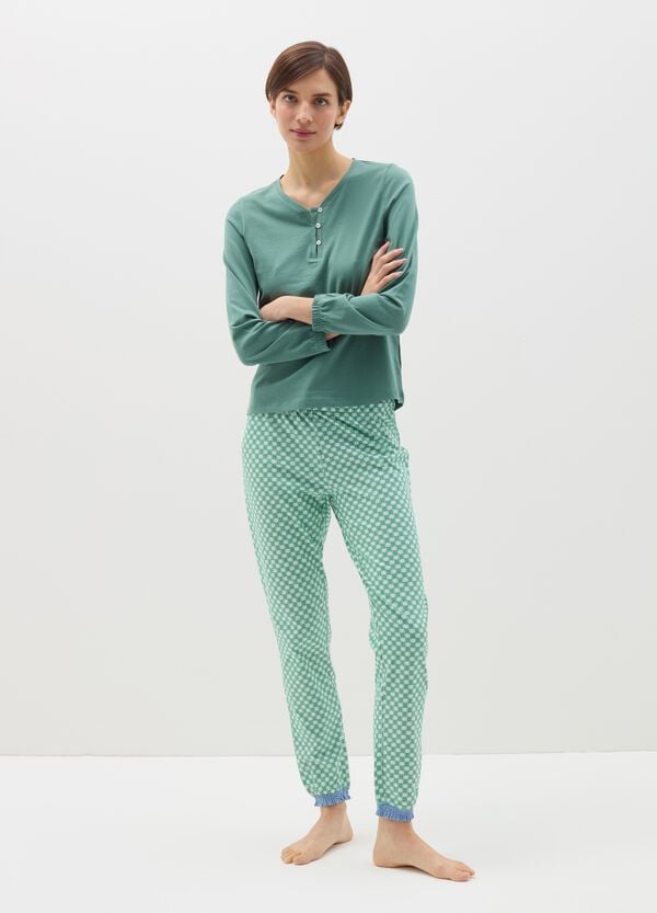 Ovs Pantalone pigiama a fiorellini