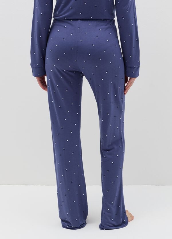 Ovs Pantalone Pigiama Con Coulisse E Stampa Fiori