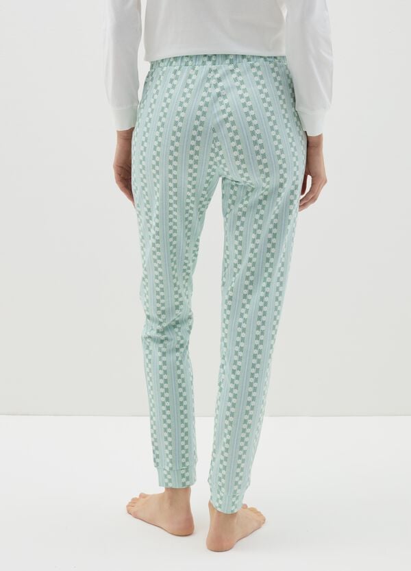 Ovs Pantalone Pigiama Con Motivo A Fiorellini