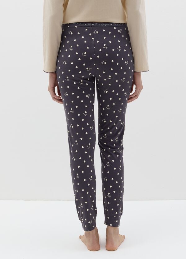 Ovs Pantalone Pigiama Con Stampa All-over