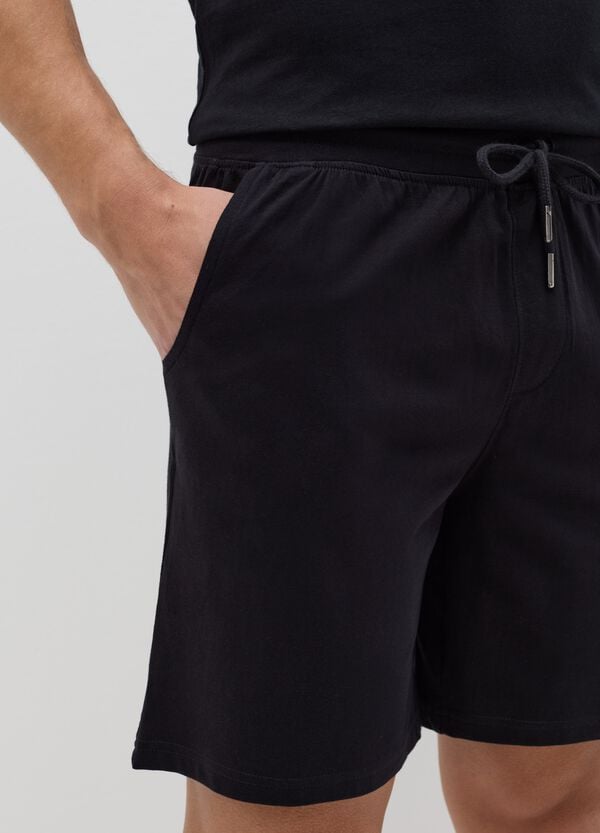 Ovs Pantalone Pigiama Corto Con Coulisse