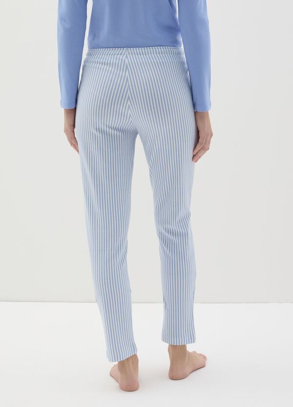 Ovs Pantalone Pigiama In Cotone A Righe