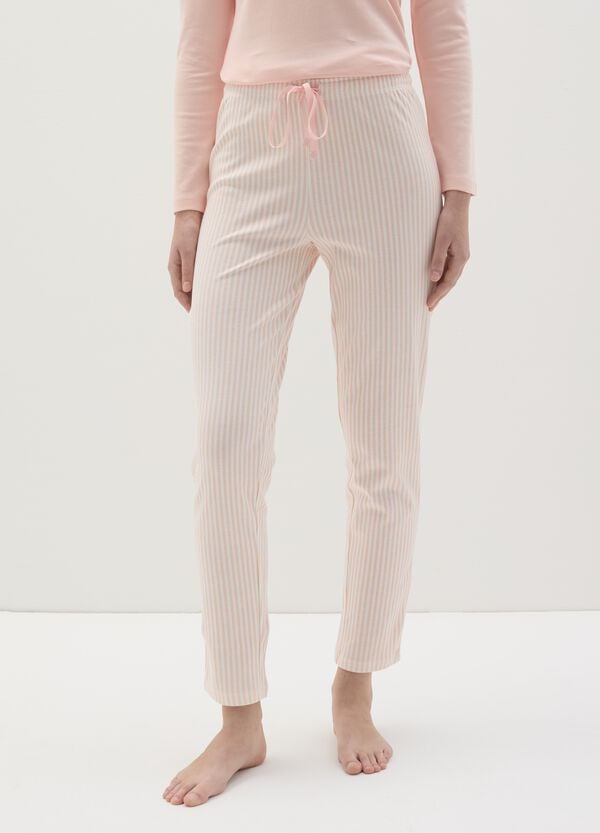 Ovs Pantalone Pigiama In Cotone A Righe