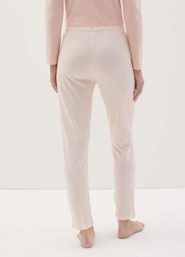Ovs Pantalone Pigiama In Cotone A Righe