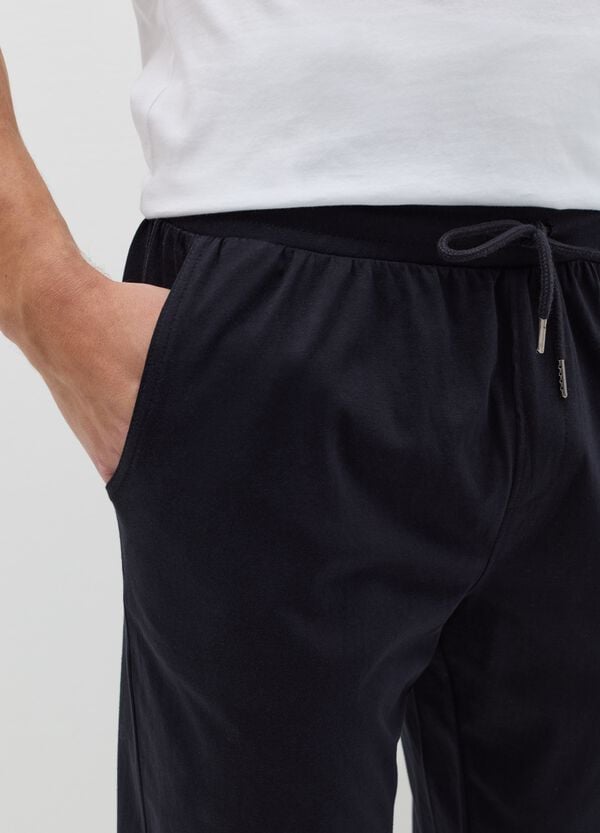 Ovs Pantalone Pigiama In Cotone Con Coulisse