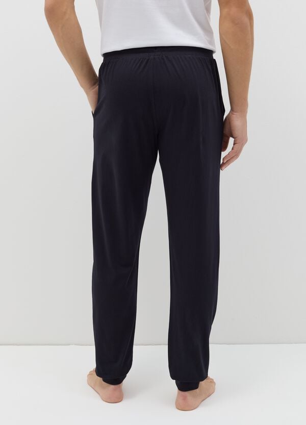 Ovs Pantalone Pigiama In Cotone Con Coulisse