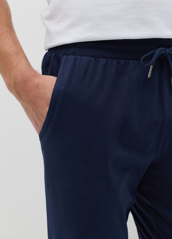Ovs Pantalone Pigiama In Cotone Con Coulisse