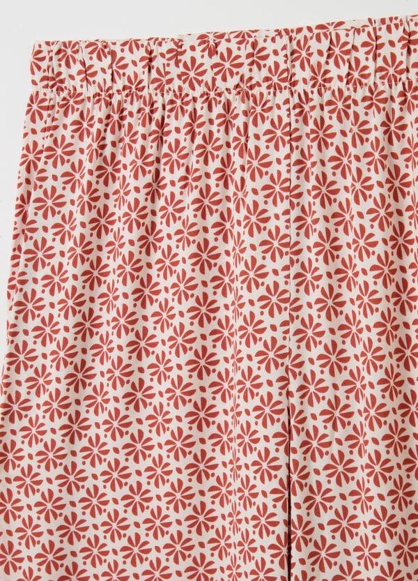 Ovs Pantalone Pigiama In Viscosa Stampato