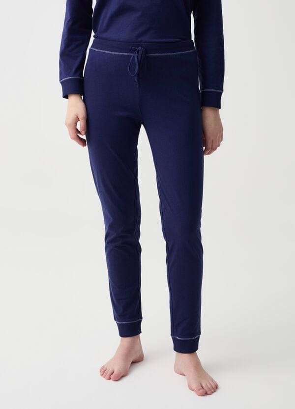 Ovs Pantalone Pigiama Lungo Con Coulisse