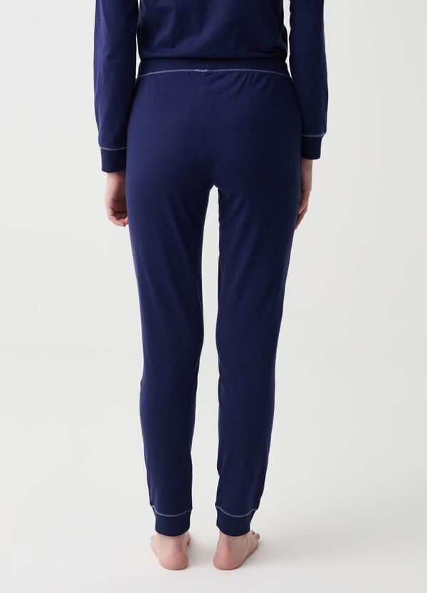 Ovs Pantalone Pigiama Lungo Con Coulisse