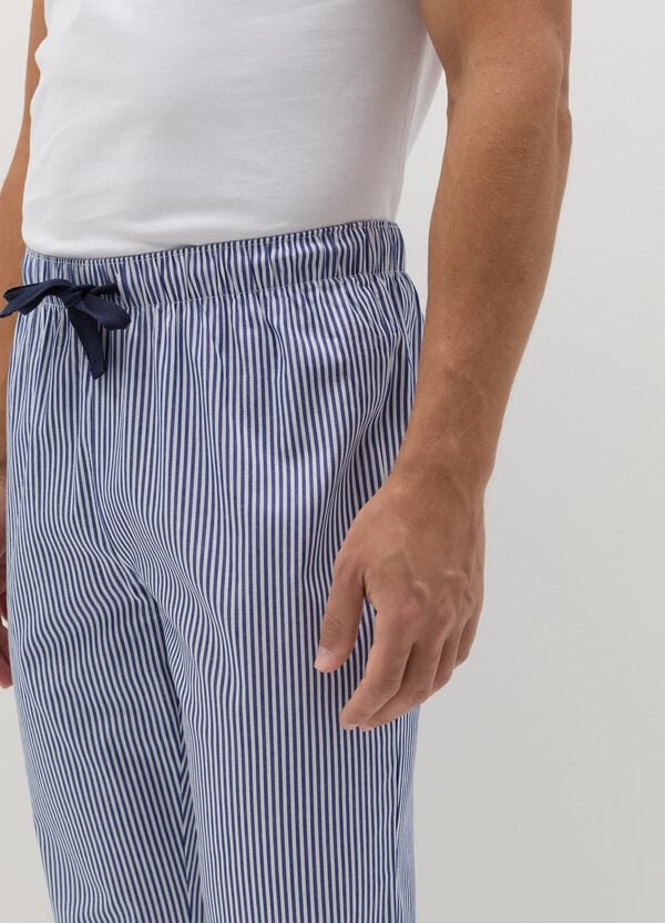 Ovs Pantalone Pigiama Stampato In Cotone