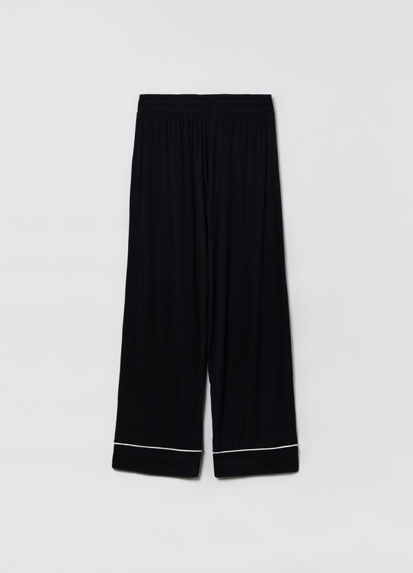 Ovs Pantalone Pigiama Wide Leg