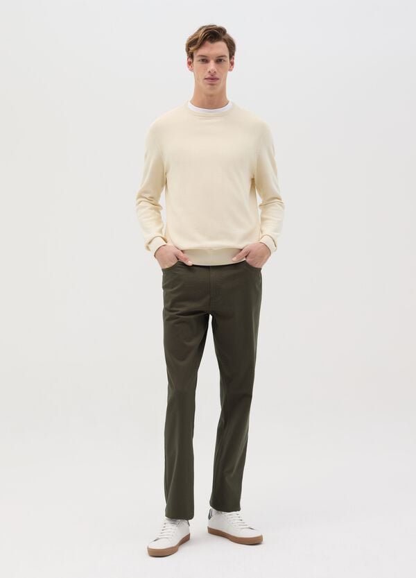 Ovs Pantalone regular fit cinque tasche