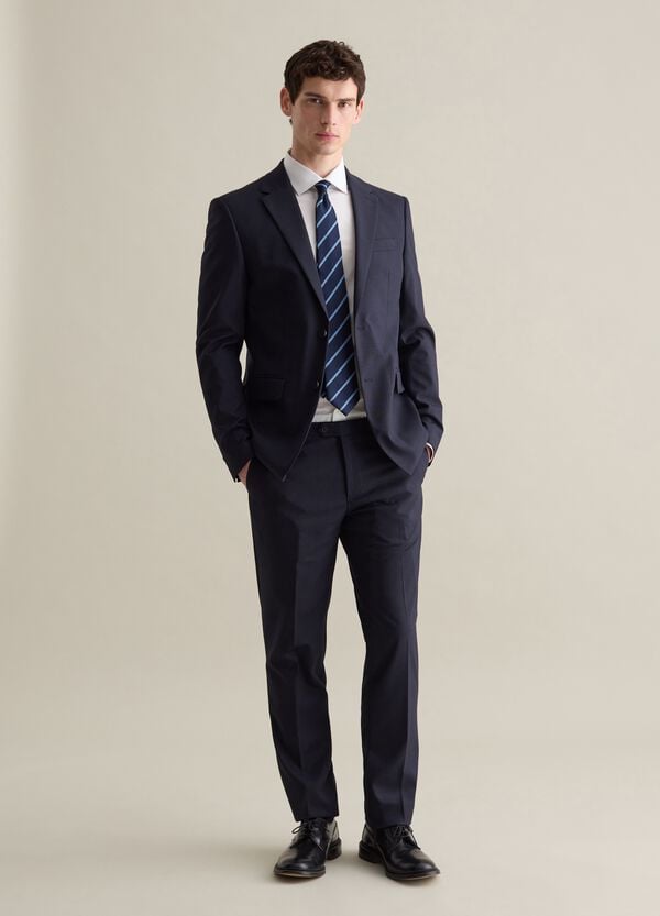 Ovs Pantalone sartoriale slim fit blu