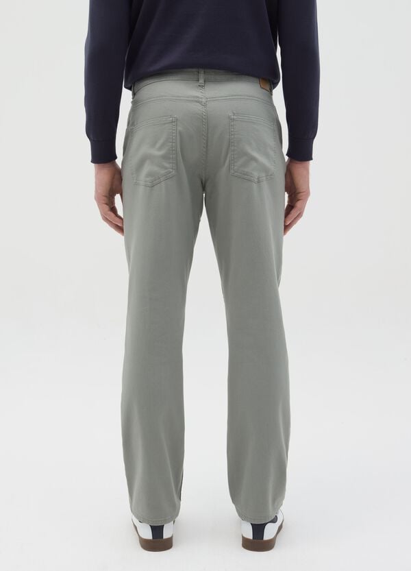 Ovs Pantalone Slim Fit Cinque Tasche