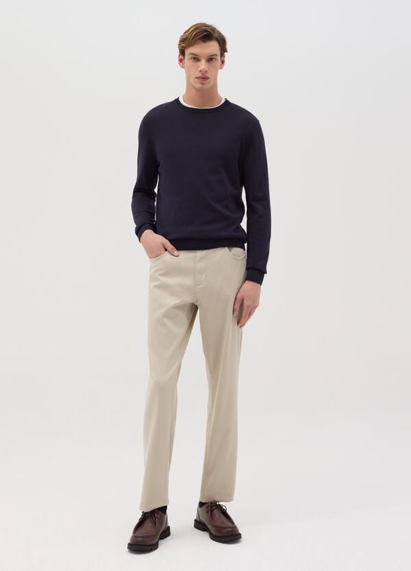 Ovs Pantalone slim fit cinque tasche