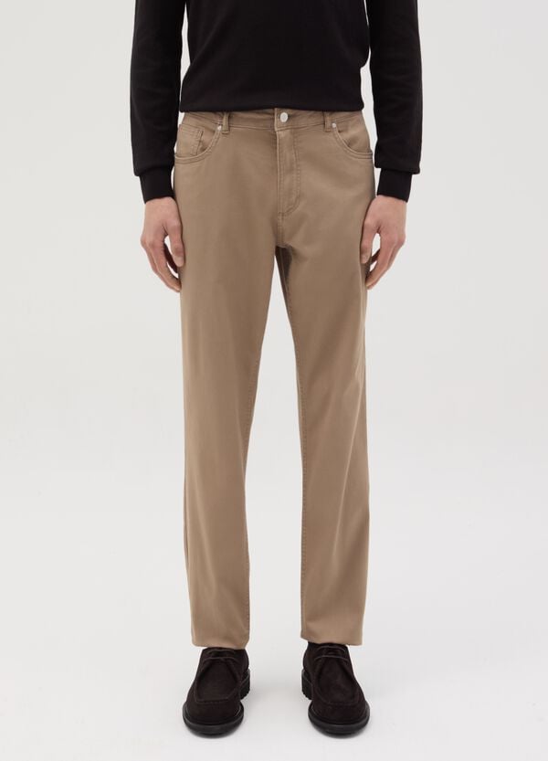 Ovs Pantalone Slim Fit Cinque Tasche