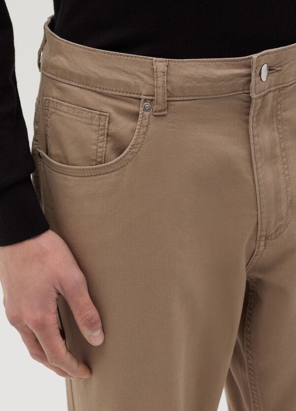 Ovs Pantalone Slim Fit Cinque Tasche
