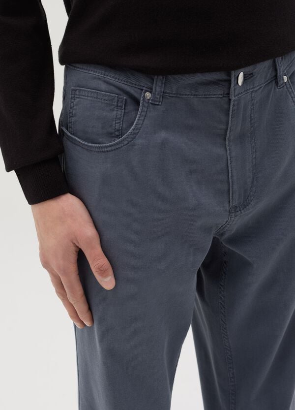 Ovs Pantalone Slim Fit Cinque Tasche